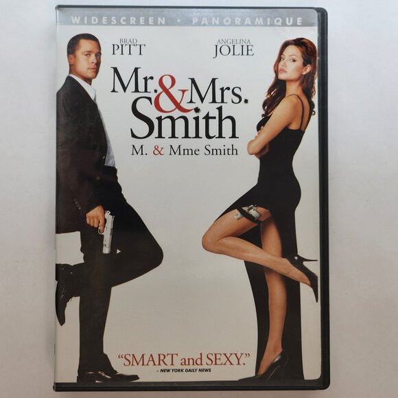 Mr. & Mrs. Smith DVD Movie - Picture 1 of 4